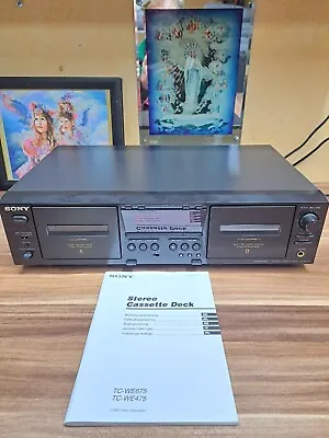 Kaufen Sony Stereo Kassette Deck TC-WE475+Sony Compact Disc Player CDP-XE270 • 95€