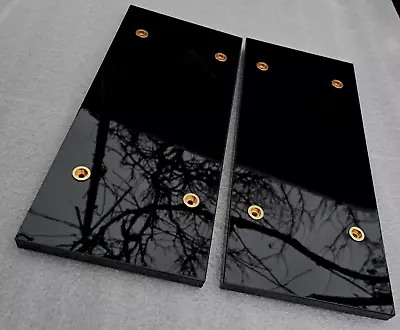 Kaufen Für Onkyo M 5590  M-5570  Seitenteile Super Glänzend Schwarz Black Side Panel • 129€