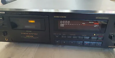 Kaufen Pioneer Kasettendeck Tapedeck Stereo Cassette Deck CT-777 • 400€