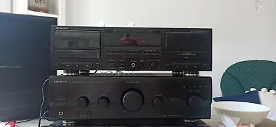 Kaufen Retro Kenwood Vintage Stereo System '90 Jahre HiFi Anlage Radio Amplifilter  • 100€
