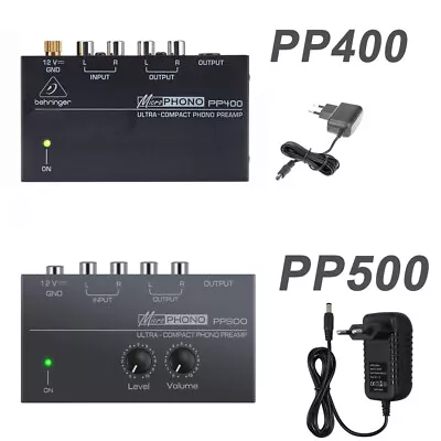 Kaufen Phono Vorverstärker Mic Verstärker Mit Netzteil Phono Vorverstärker Pre Amp RCA • 18.99€