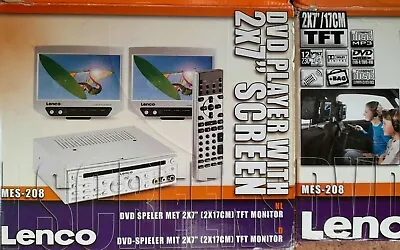 Kaufen DVD  Player CD MP3  Lenco 205 +2  Monitore Für Kopfstützen Auto/ Tragbar/ Mobil • 80€