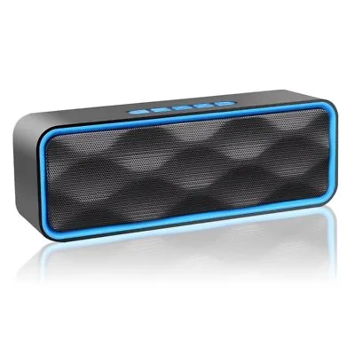 Kaufen Tragbarer Bluetooth Lautsprecher, Outdoor Wireless Lautsprecher Mit HD Audio Und Bass • 32.70€
