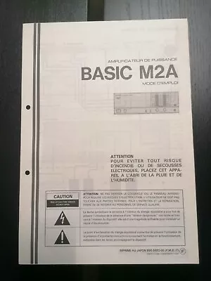 Kaufen Kenwood Basic M2A French Bedienungsanleitung Operating Instuctions Manual • 3€