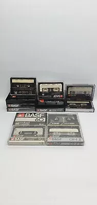 Kaufen Vintage BASF Chromdioxid,- Super, Sm, Super Ll, CR-M Ll, SM Audiokassetten 11 MC • 10€