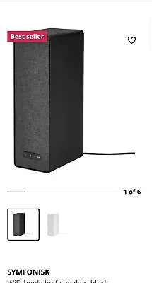 Kaufen Ikea SYMFONISK SONOS WIFI Generation 2 Weiß Bücherregal-Lautsprecher • 104.73€
