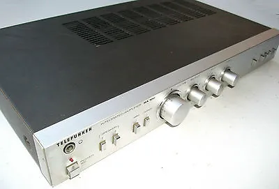 Kaufen Gepflegter Telefunken RA100 Amplifier Verstärker RA-100 Vollverstärker Silbern  • 125€