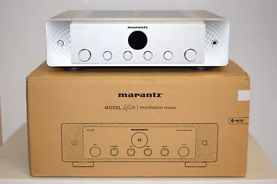 Kaufen Marantz MODEL 40n Stereo-Vollverstärker Streaming-Funktion Silber Neuwertig OVP • 1,499€