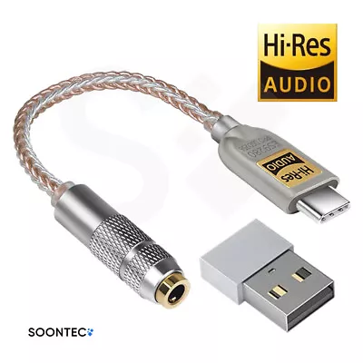 Kaufen Hi-Res DAC Kopfhörer Verstärker SOONTEC Soundkarte ES9281 Für Android, Laptop... • 47.90€