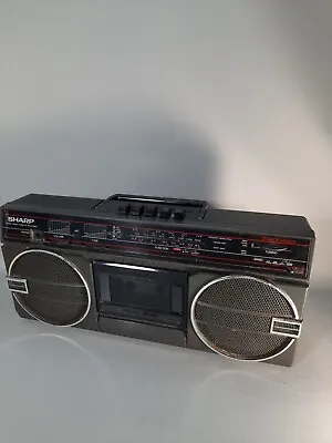Kaufen Sharp GF 3939 S Ghettoblaster Selten, Radiorecorder Tape Portable 80er Jahre  • 45€
