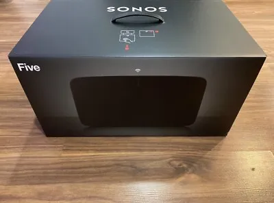 Kaufen Sonos Five Smart Lautsprecher - Schwarz - Brandneu Versiegelt Verpackt • 583.67€