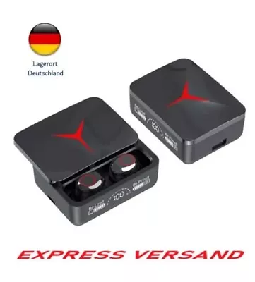 Kaufen Gaming Bluetooth Kopfhörer - BASS Audio - Wireless Mit Ladebox - Touch Control • 13.99€