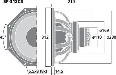 Kaufen MONACOR SP-312CX PA-2-Wege-Koaxiallautsprecher Components, Lautsprechertechnik,  • 218.51€