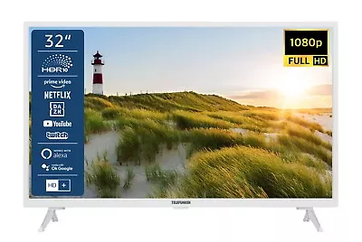 Kaufen Telefunken XF32SN550S-W 32 Zoll Fernseher Smart TV Full HD HDR Triple-Tuner HD+ • 199.99€