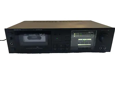 Kaufen Onkyo TA-2022 Stereo Kassettendeck Revidiert Vintage Retro Old Rare Tapedeck • 90€