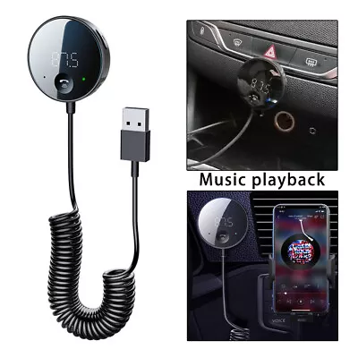 Kaufen Bluetooth 5.0 FM Transmitter Auto Radio Adapter KFZ Freisprechanlage MP3 Player • 14.79€