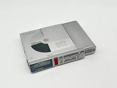 Kaufen Sony MD Portable Minidisc Recorder Player Walkman MZ-R 37 Silber  R15K24 • 125€