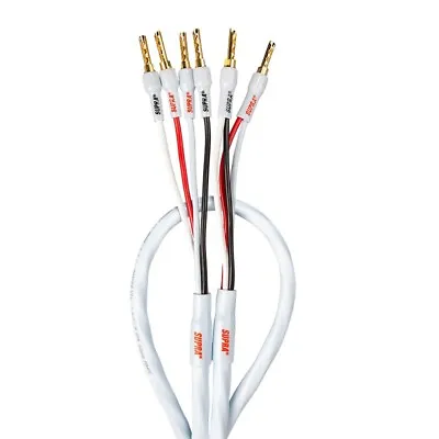 Kaufen Supra Cables Lautsprecherkabel Rondo 4 X 2.5 BI - Wire CC Crimp 1 Paar 2 M • 249€