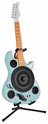 Kaufen Retro Plattenspieler Schallplattenspieler E-Gitarre Turntable Bluetooth Ständer • 164€