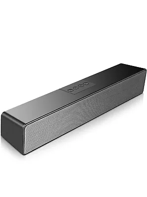Kaufen SAKOBS PC Soundbar, 20 W Bluetooth 5.0 Lautsprecher Für PC Laptop TV Geräte • 19.99€