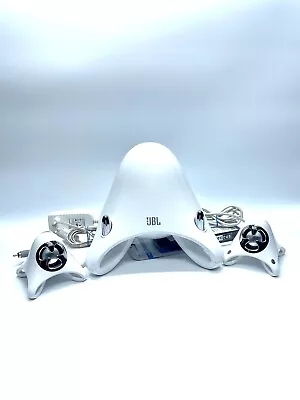 Kaufen JBL Creature 3 III 2.1 PC Lautsprecher Subwoofer Weiß 3,5mm Klinke Design Boxen • 59.99€