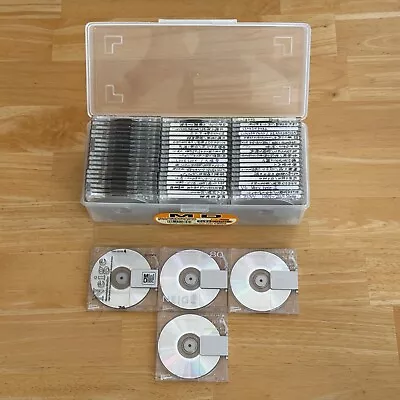 Kaufen 58x Neige Sony Minidisc 80 Und 74 Gebraucht + 60x Sony Label Neu MD Box Inkl. • 62€