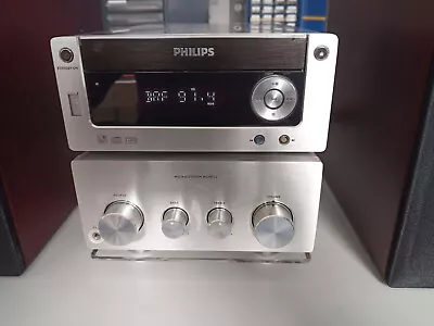 Kaufen Philips Micro Stereoanlage MCM772, Komplett, CD-Player Mit Aussetzern • 20€