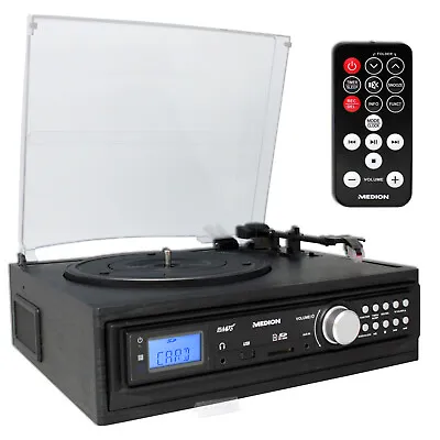 Kaufen Medion MD 43142 Plattenspieler Schallplatten & Kassetten Ohne PC Digitalisieren  • 49.90€