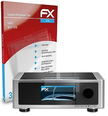 Kaufen AtFoliX 3x Displayschutzfolie Für NAD M17 V2i Schutzfolie Klar Folie • 16.99€