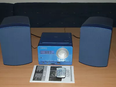 Kaufen Stereo Midi Anlage Camry CR1138 Blau RADIO CD USB MP3 SD AUX IN PHONE Multimedia • 39€