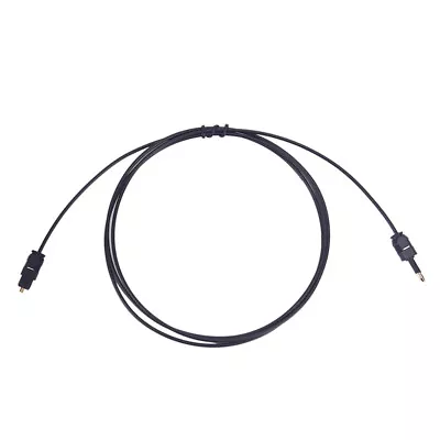 Kaufen Audio Cableblack Toslink Plug To Mini-Toslink Optical 3.5Mm Jack 0.5M RSEN • 6.52€