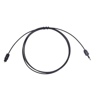 Kaufen Audio Cableblack Toslink Plug To Mini-Toslink Optical 3.5Mm Jack 0.5M R-hf • 7.02€