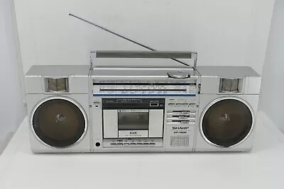 Kaufen SHARP GF-7500 ++ Vintage 80s GHETTOBLASTER Boombox Radio ++ Guter Zustand • 79€