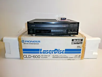 Kaufen Pioneer CLD-600 PAL High-End Laserdisc Player LD CD CDV LD, OVP&NEU, 2J.Garantie • 999.99€