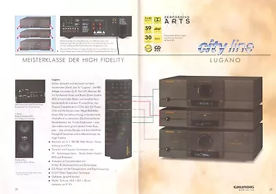 Kaufen Grundig Hi-Fi Stereo Anlage  Lugano  Gebraucht Mit Bose-Boxen • 10€