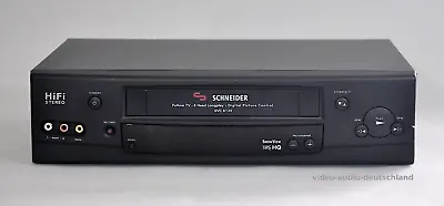 Kaufen VHS Videorecorder Schneider SVC 6130 6 Head HiFi+Fernbedienung | 2 J. Garantie • 169€