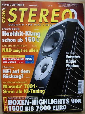 Kaufen Stereo 9/06 LUA 4545 C, NAD C325 BEE, Canton Karat 709 DC, Revel F 12, MBL 1531 • 4€