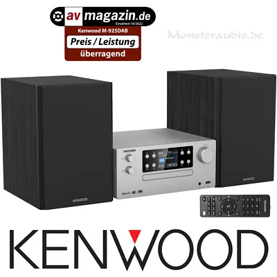 Kaufen Kenwood Stereoanlage 2 X 50 Watt DAB+ FM UKW Blueooth USB CD M-925DAB-S Silber • 264.79€