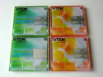 Kaufen 4x TDK MD74 Minidisc NEU OVP • 19.90€
