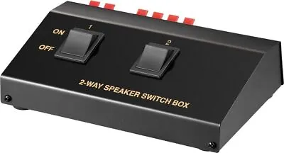 Kaufen Lautsprecher-Umschaltbox; AVS 12-2 2-FACH LAUTSPRECHER-BOX • 9.06€