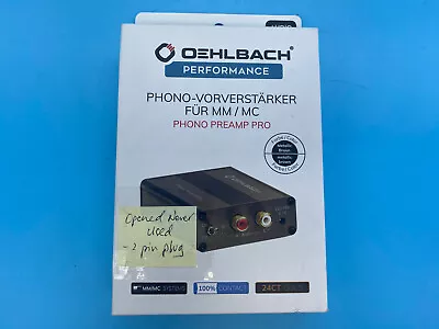 Kaufen Oehlbach Phono PreAmp Pro Für Plattenspieler Mit MM Oder MC Tonabnehmer Metallic Braun • 57.54€