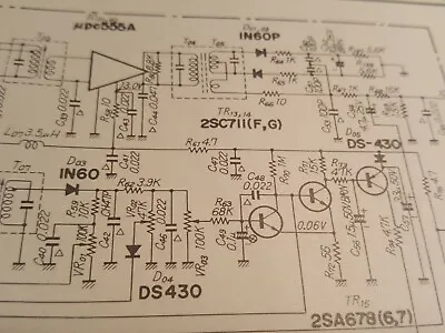 Kaufen Sansui 771 Schaltplan Komplett (2 Seiten,DINA3-Kopie)  Für Stereo Receiver 1974 • 8€
