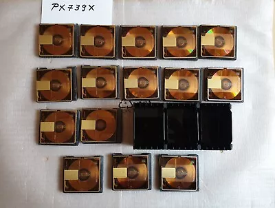 Kaufen Konvolut Minidisc Sony Gold Mini Disc Gebraucht Guter Zustand 15 Stück Mit Box  • 75€