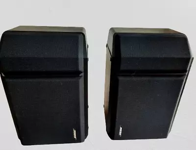 Kaufen 2 Lautsprecher Boxen Von Bose Farbe Schwarz Höhe 39 Cm • 80€