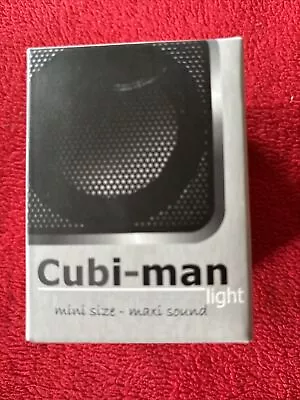 Kaufen Cubi-Man Light - Mobiler Lautsprecher Für Handy Tablet MP3-Player -NAGELNEU- OVP • 8.99€