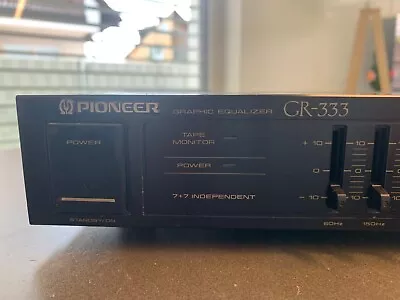 Kaufen Gebrauchter Pioneer GR-333 Stereo Equalizer - Präzise Klanganpassung • 100€