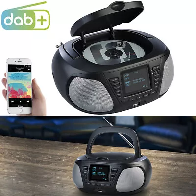 Kaufen VR-Radio Mobile Stereo-Boombox Mit DAB+/FM, Bluetooth, CD, AUX, 10 Watt • 76.99€