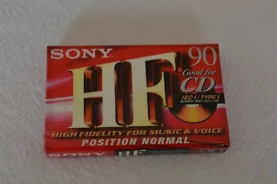 Kaufen Sony HF 90 Kassette Hochauflösend Für Musik Und Stimme Originalverpackt • 5.30€