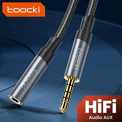 Kaufen Toocki 3m Audio Stereo Kopfhörer Headset Verlängerung 4-polig 3,5mm Klinke • 8.99€