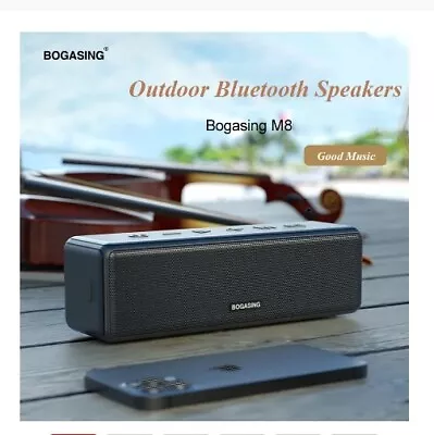 Kaufen BOGASING M8 Bluetooth Wireless Lautsprecher Mit 30W HD Surround Sound Wasserdicht • 74.42€